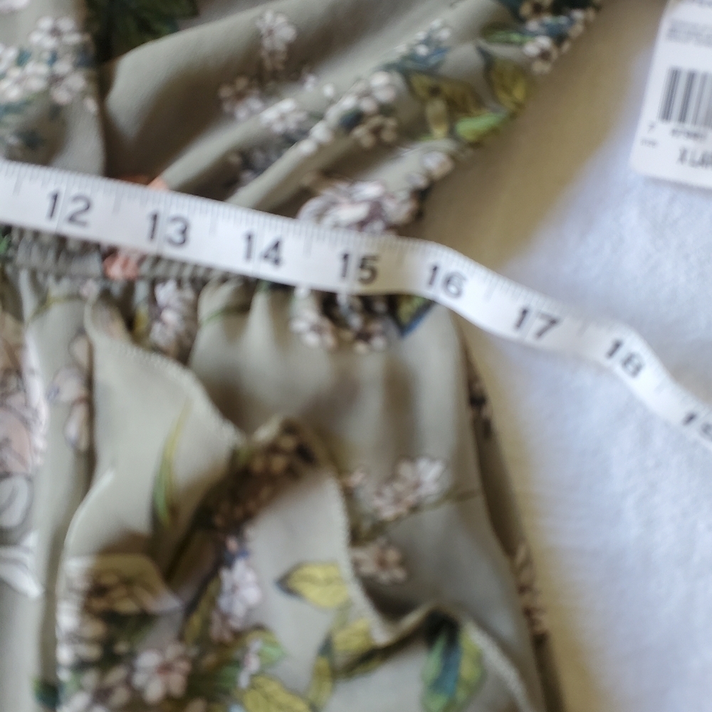 Speechless Sage Floral Sleeveless Maxi Lined Sz. XL‎ Dress - Picture 2 of 11